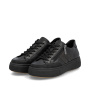 nahlad RIEKER M7711-00 černé dámské kožené tenisky