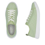 nahlad RIEKER 45602-52 zelené dámske kožené letné tenisky, priedušné, Antistress