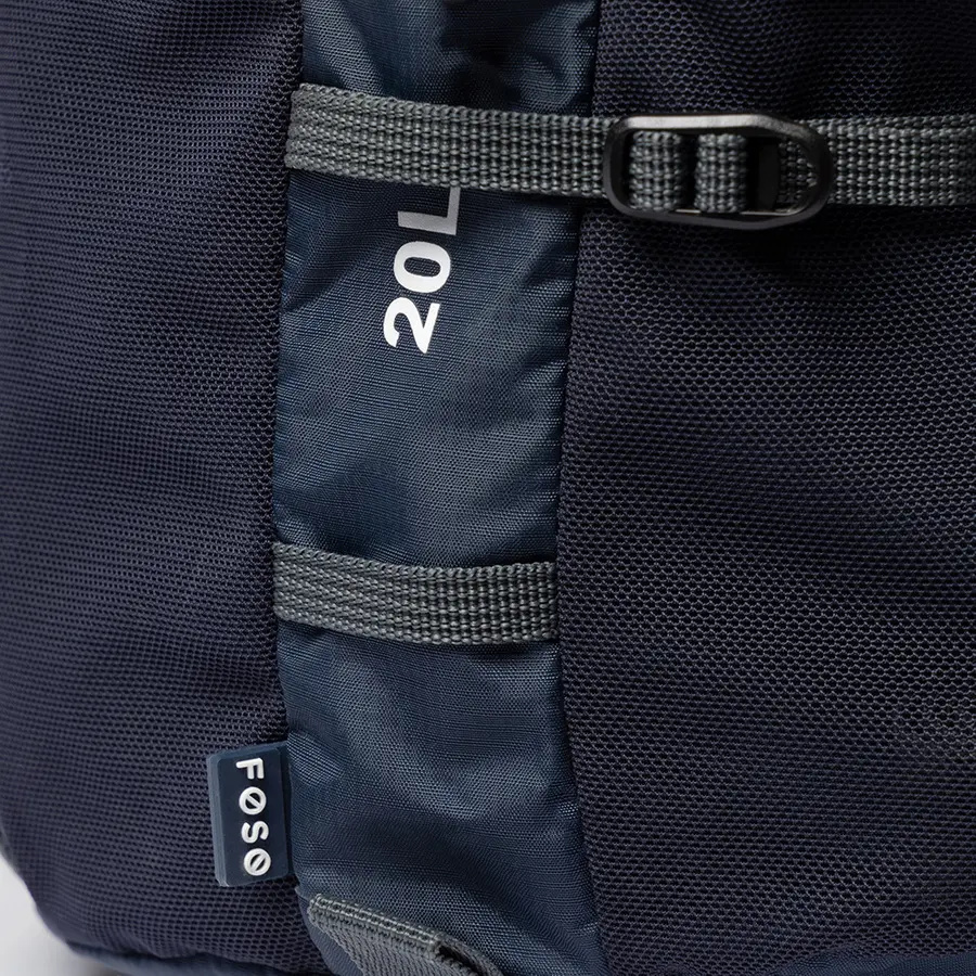 detail Beyond Nordic Sweden BN503 čierny pánsky outdoor batoh 20L