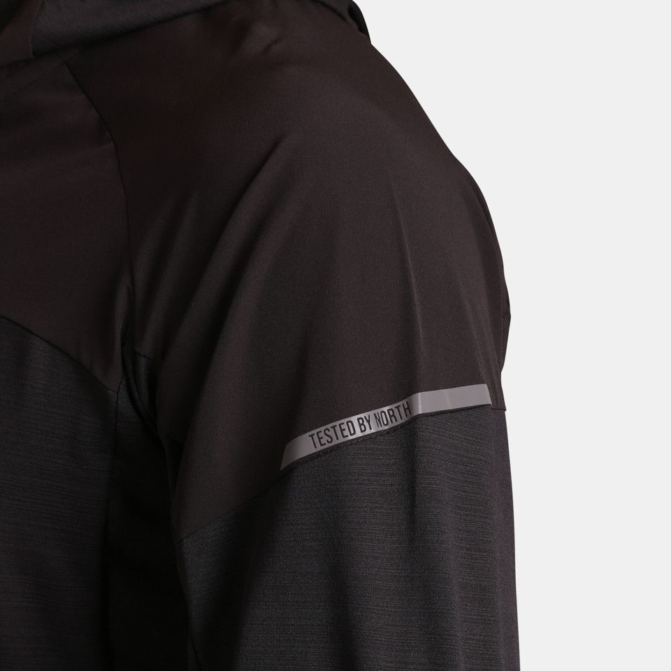 detail KILPI Memphis-M čierna pánska outdoorová bunda s membránou Siberium