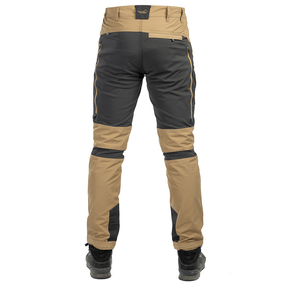 detail ARRAK SWEDEN Active Stretch béžové pánské outdoor kalhoty Výprodej