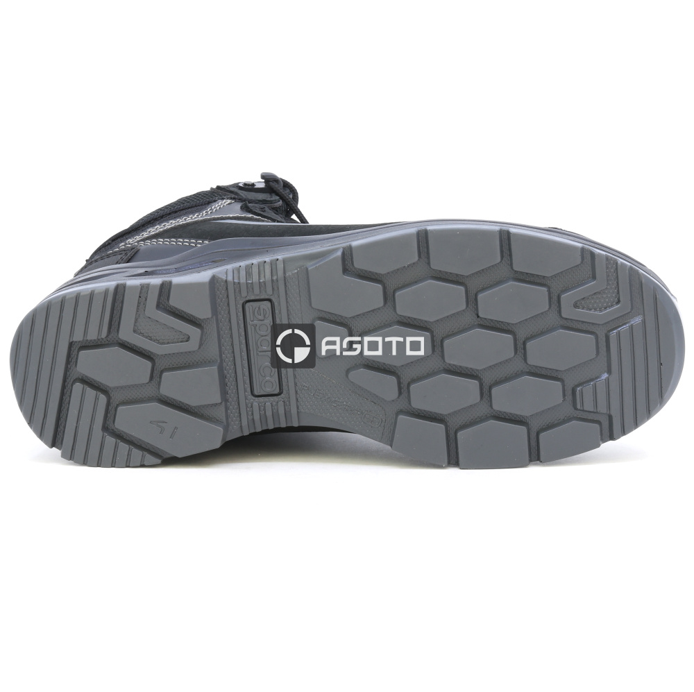 detail SPARCO Oscar S3 ESD černá pánská pracovní obuv