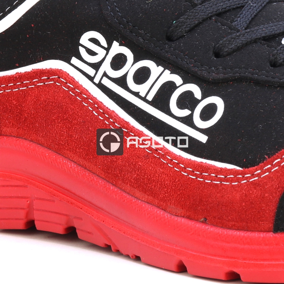 detail SPARCO Marcus S3 černá pánská pracovní obuv