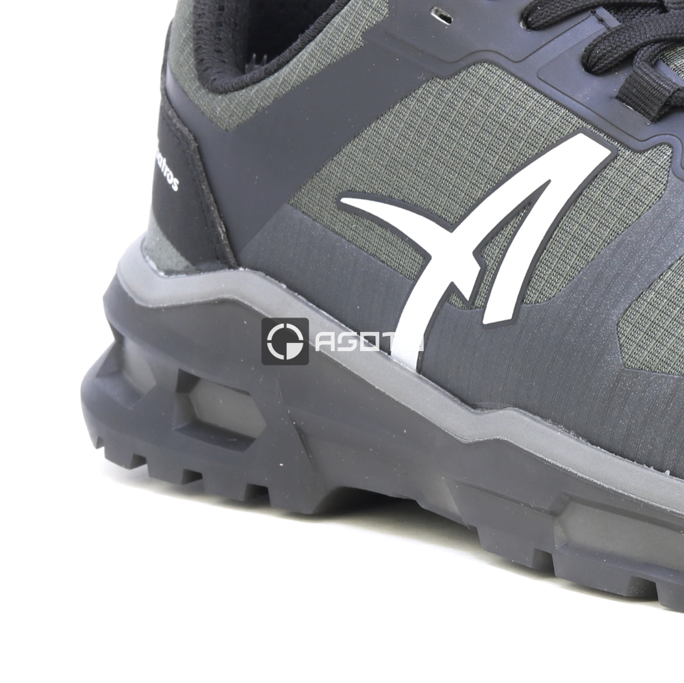 detail ALBATROS Halo Green Low S3S čierna pánska pracovná obuv, ľahká a pohodlná