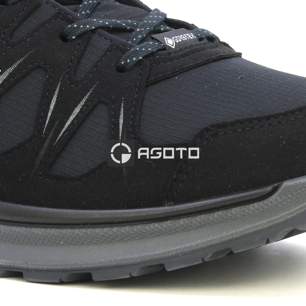 detail LOWA Innox Evo II GTX čierna pánska outdoorová obuv s membránou Gore-Tex