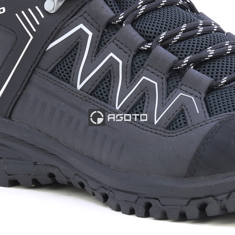 detail ALPINE PRO Gudere černá pánská outdoor obuv PTX membrána