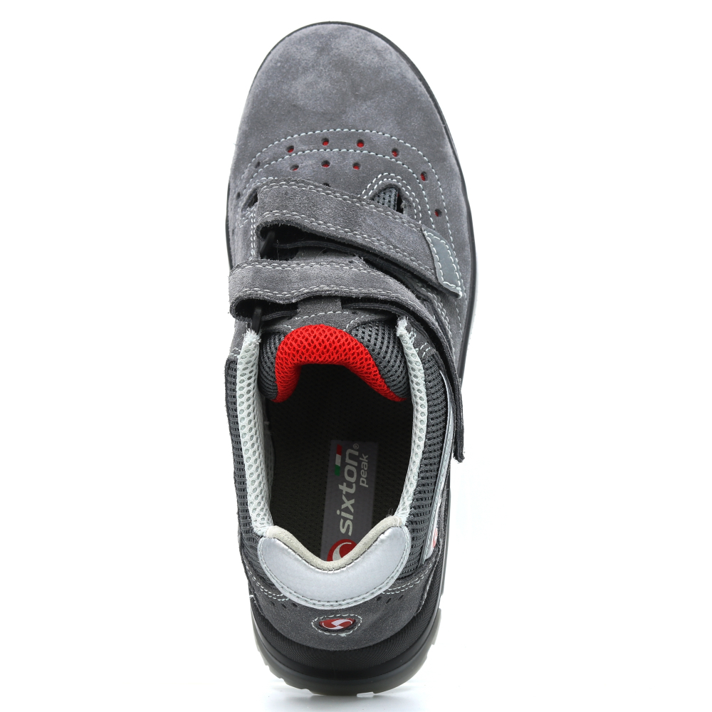 detail SIXTON Favignana grey S1P pracovná obuv