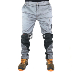 Industrial Starter Extreme sivé pánske pracovné nohavice