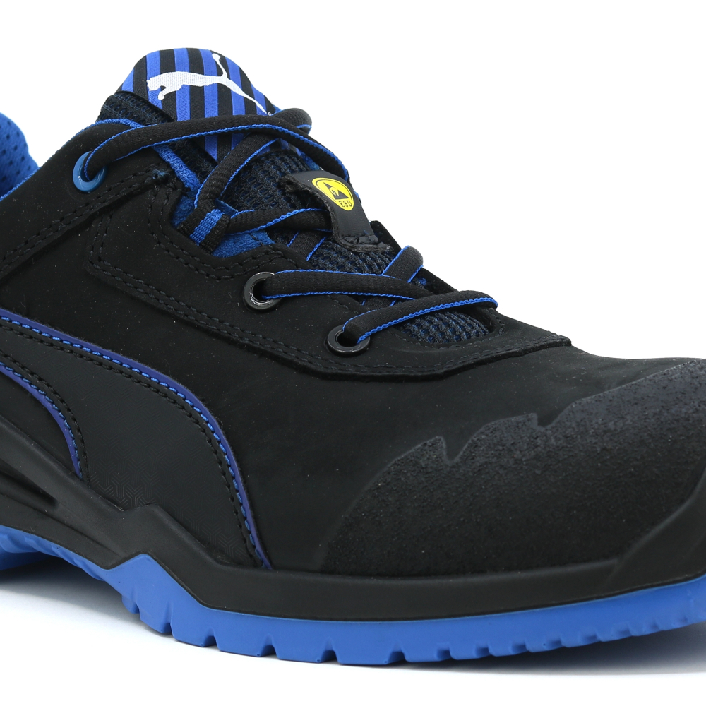 detail PUMA Argon Blue low S3 ESD bezpečnostná obuv