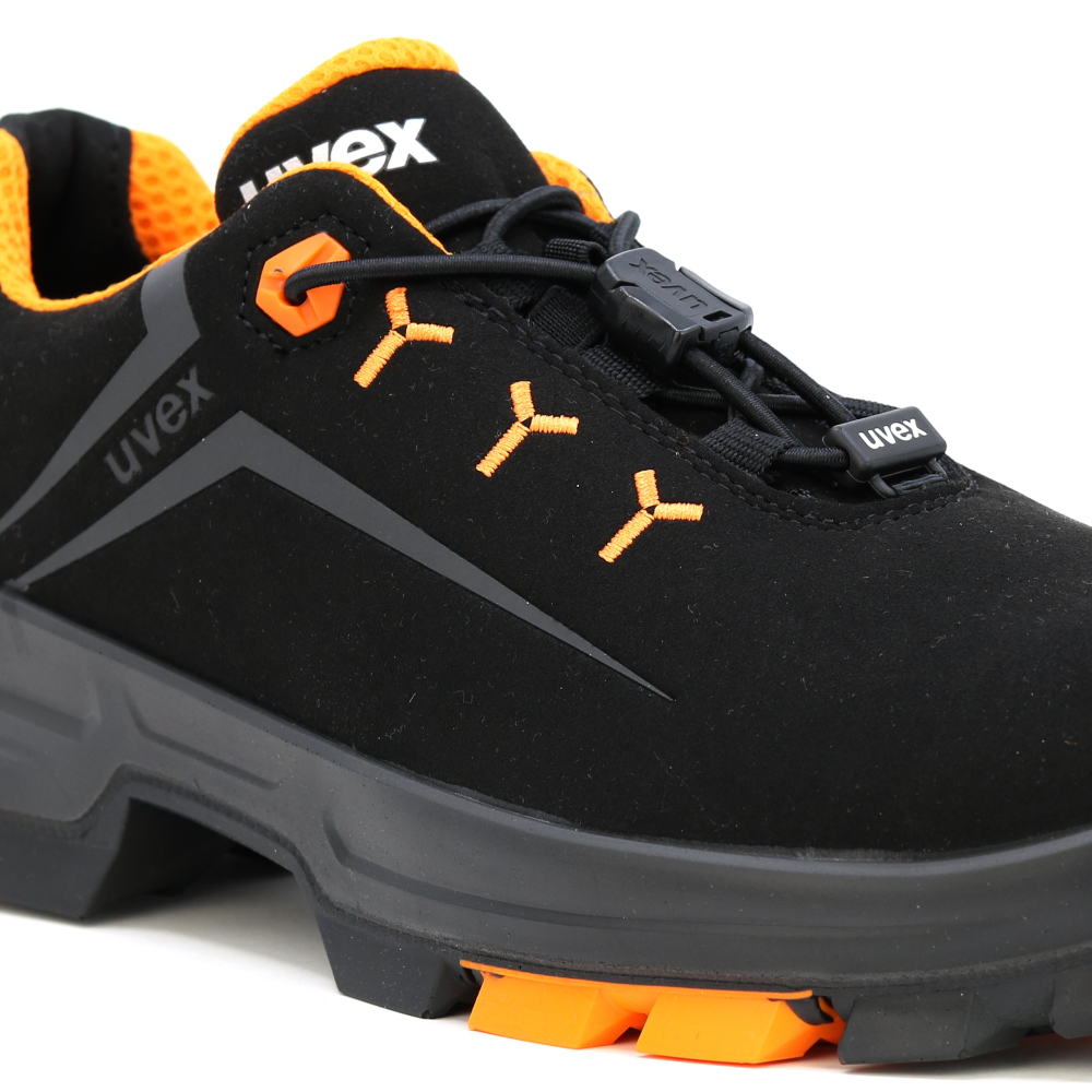 detail UVEX 2 S3 SRC 65082 černá pánská bezpečnostní obuv