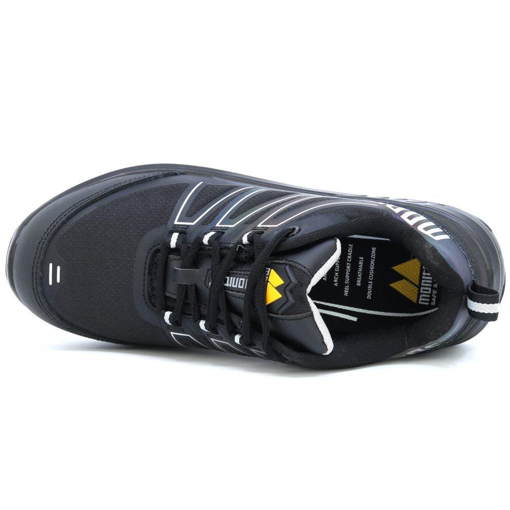 detail MONITOR SWEDEN Inferno S1P černá pánská pracovní obuv