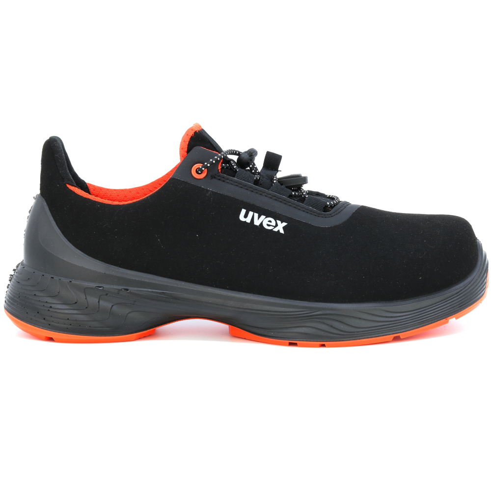 detail UVEX 1 G2 6849 S2 ESD SRC černá pánská pracovní obuv