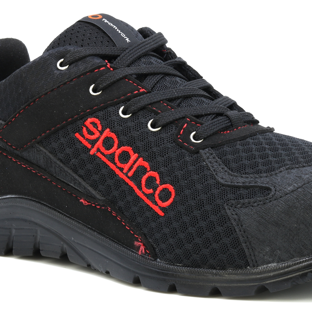 detail SPARCO Nigel S1P černá pánská pracovní obuv