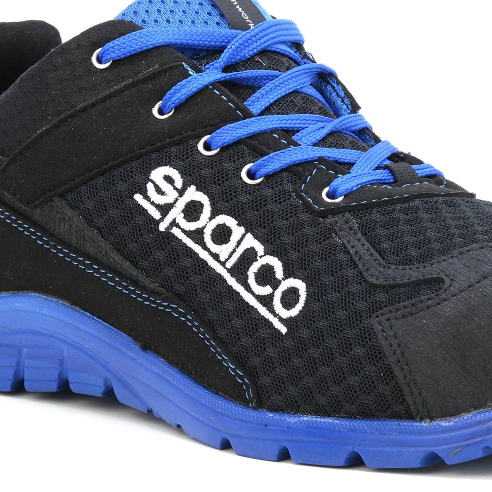 detail SPARCO Practice S1P modrá pánská pracovní obuv
