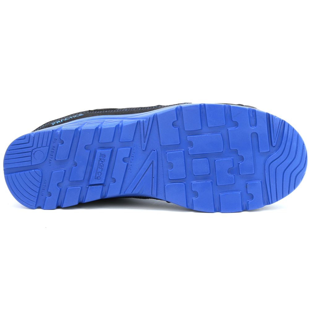 detail SPARCO Practice S1P modrá pánská pracovní obuv