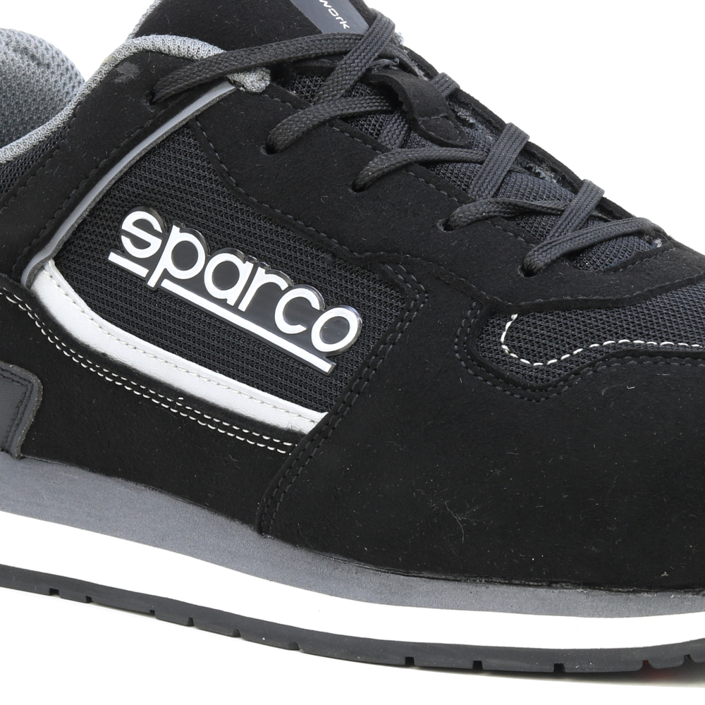 detail SPARCO Max S1P černá pánská pracovní obuv