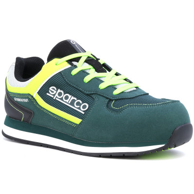 SPARCO Seb S1P zelená pánská pracovní obuv