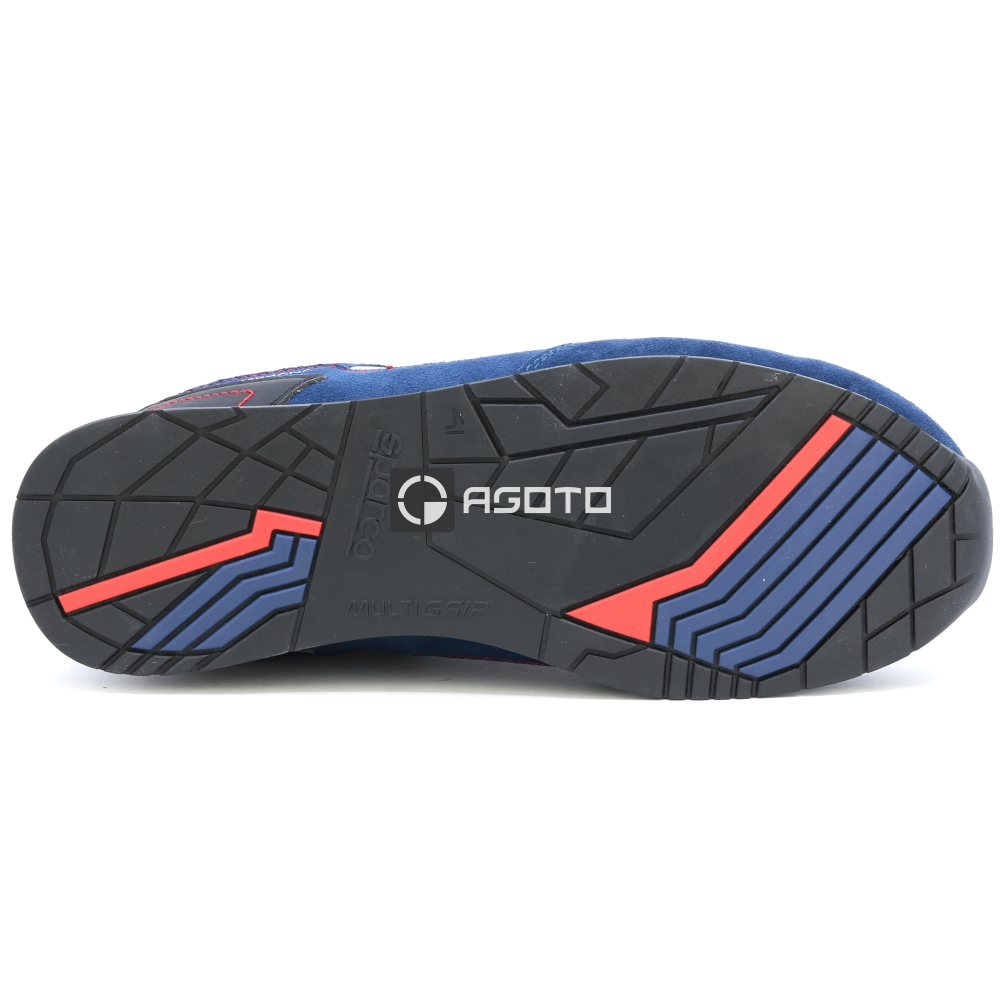 detail SPARCO Tacoma S3 ESD modrá pánská pracovní obuv