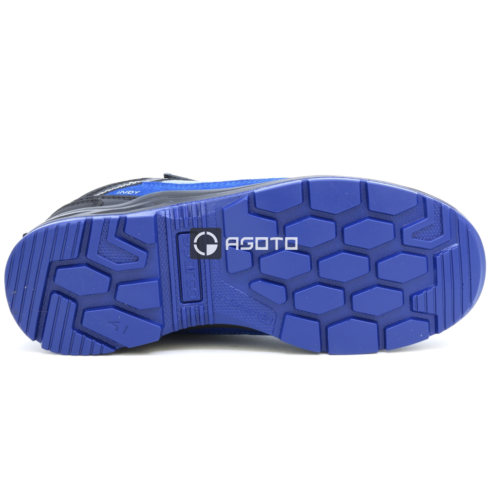 detail SPARCO Charlotte S3 modrá pánská pracovní obuv