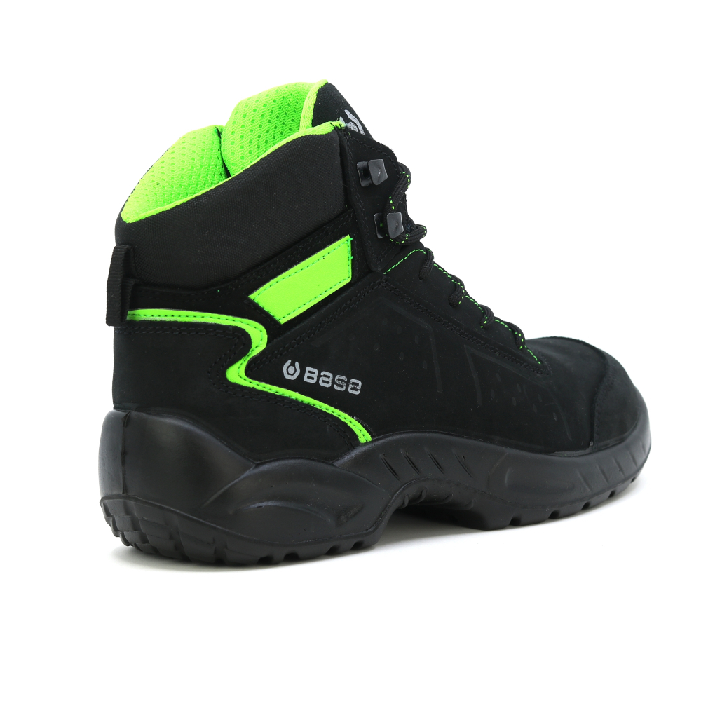 detail BASE Chester Top S3 černá pánská bezpečnostní obuv