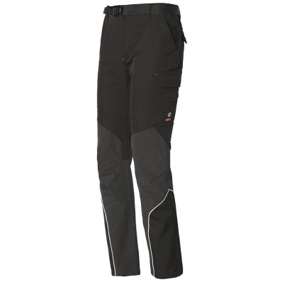 Industrial Starter Heavy černé zimní pracovní softshell kalhoty