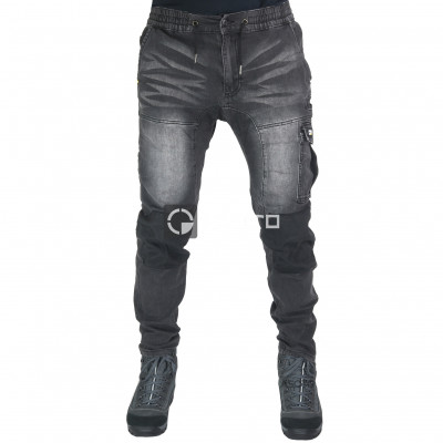 CATERPILLAR Dynamic Denim Stretch Jeans šedé pánské kalhoty
