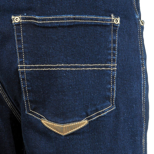 detail COFRA Astorga Stretch modré pánske jeans nohavice