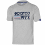 náhled SPARCO 1977 Motorsport Heritage šedé pánské triko Stretch