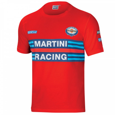 SPARCO Martini Racing červené pánské triko