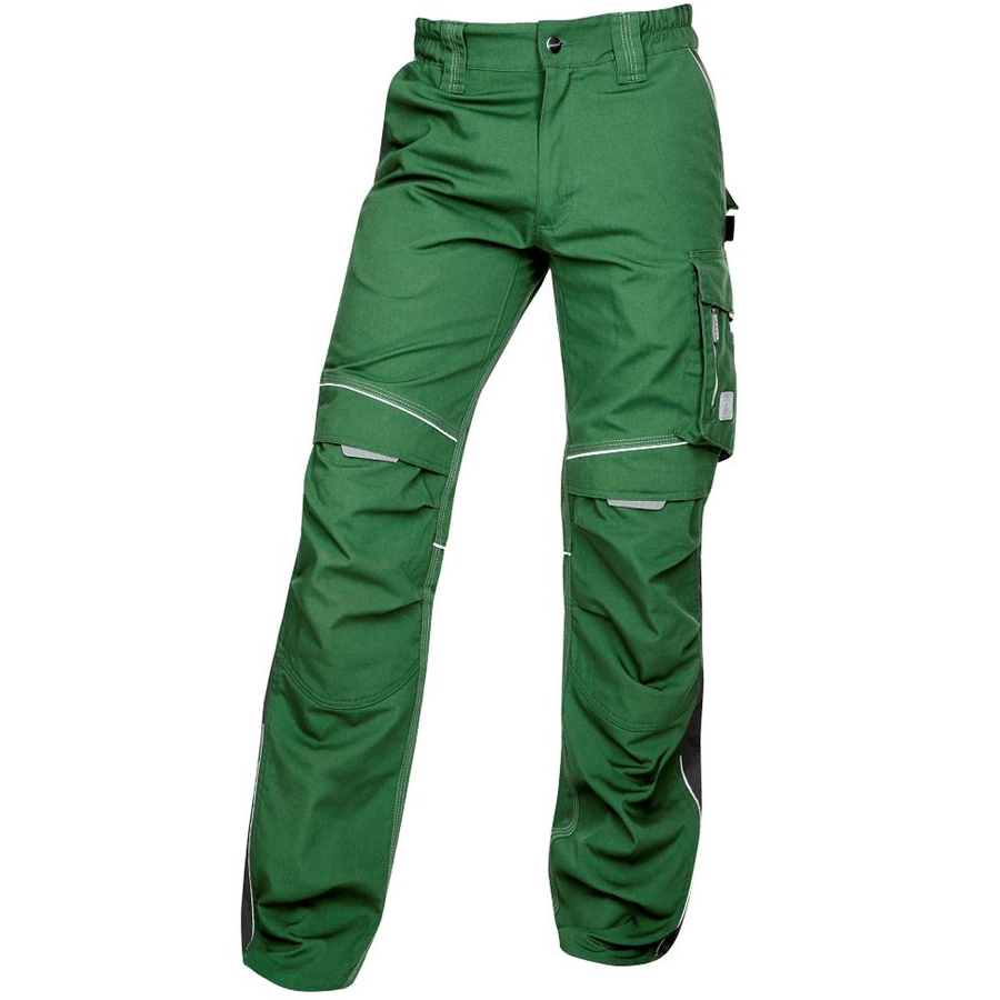 detail ARDON Urban zelené pánske pracovné nohavice