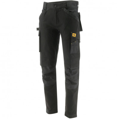 CATERPILLAR TM Stretch Premium černé pánské pracovní kalhoty