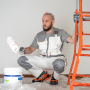 náhled KAPRIOL Paint Industry Stretch bílé pánské malířské kalhoty