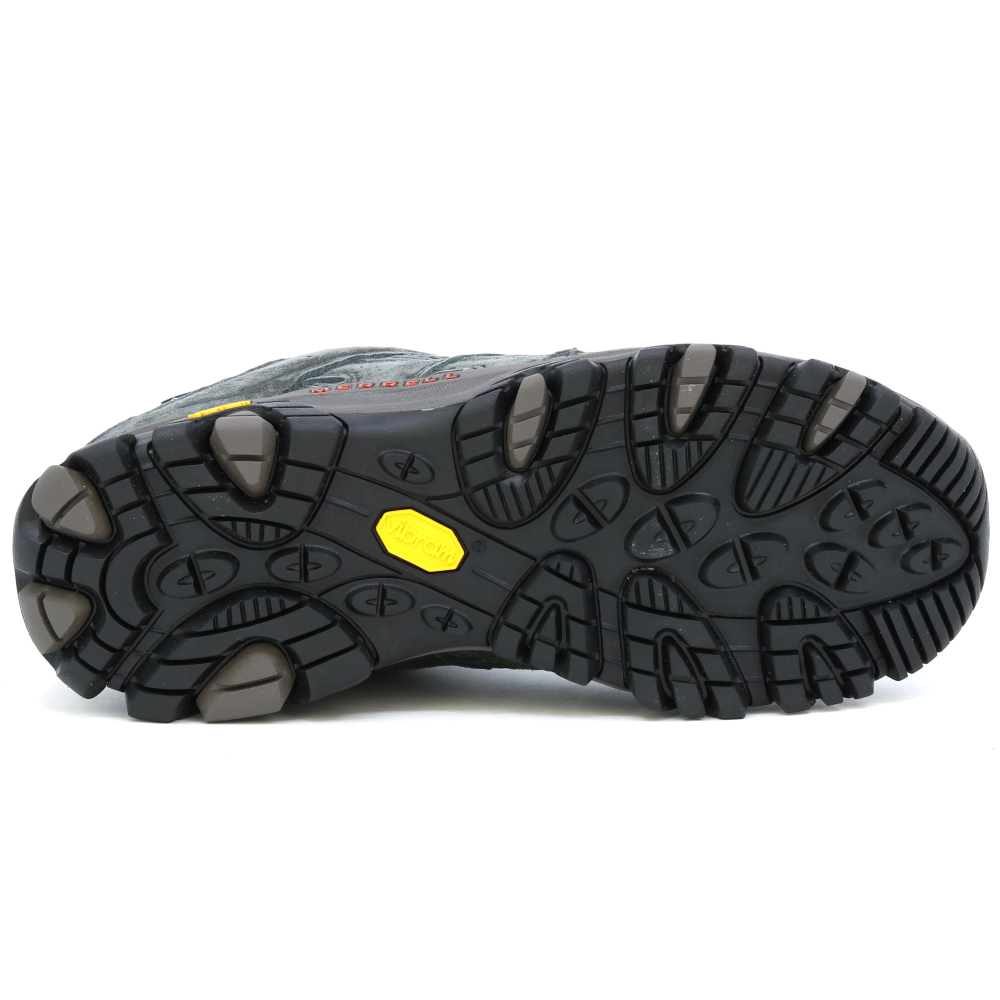 detail MERRELL Moab 3 GTX šedá pánská outdoor obuv + Goretex membrána