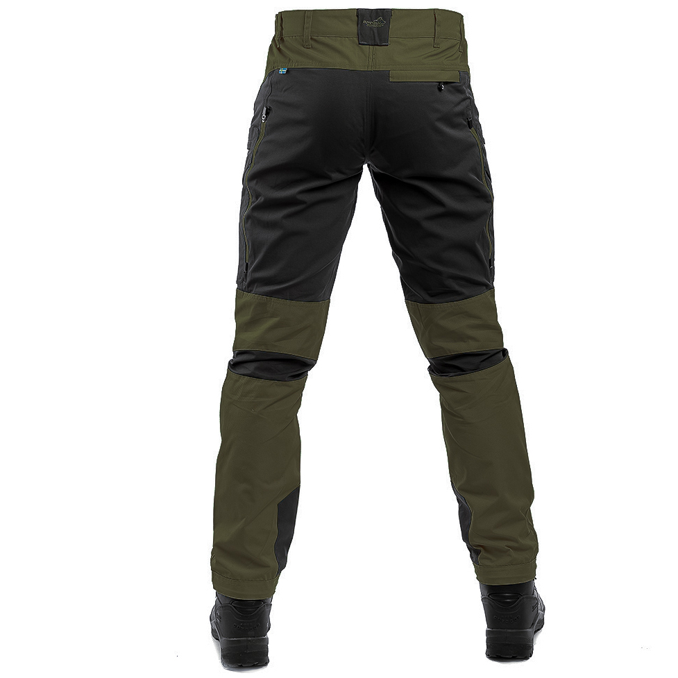 detail ARRAK SWEDEN Active Stretch olivové pánské outdoor/hunting kalhoty voděodolné