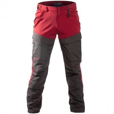 ARRAK SWEDEN Hybrid Stretch červené pánské outdoor kalhoty voděodolné