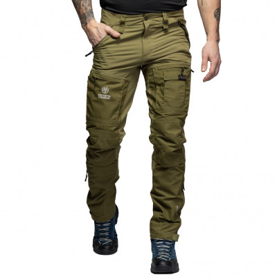 Beyond Nordic Sweden Onyx zelené pánské outdoor kalhoty Teflon EcoElite®