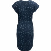 náhled ALPINE PRO Xeba modré dámské šaty 100% Ba