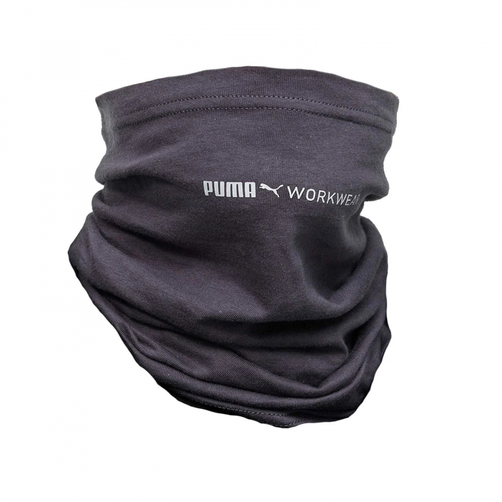detail PUMA Workwear šedý pánský nákrčník